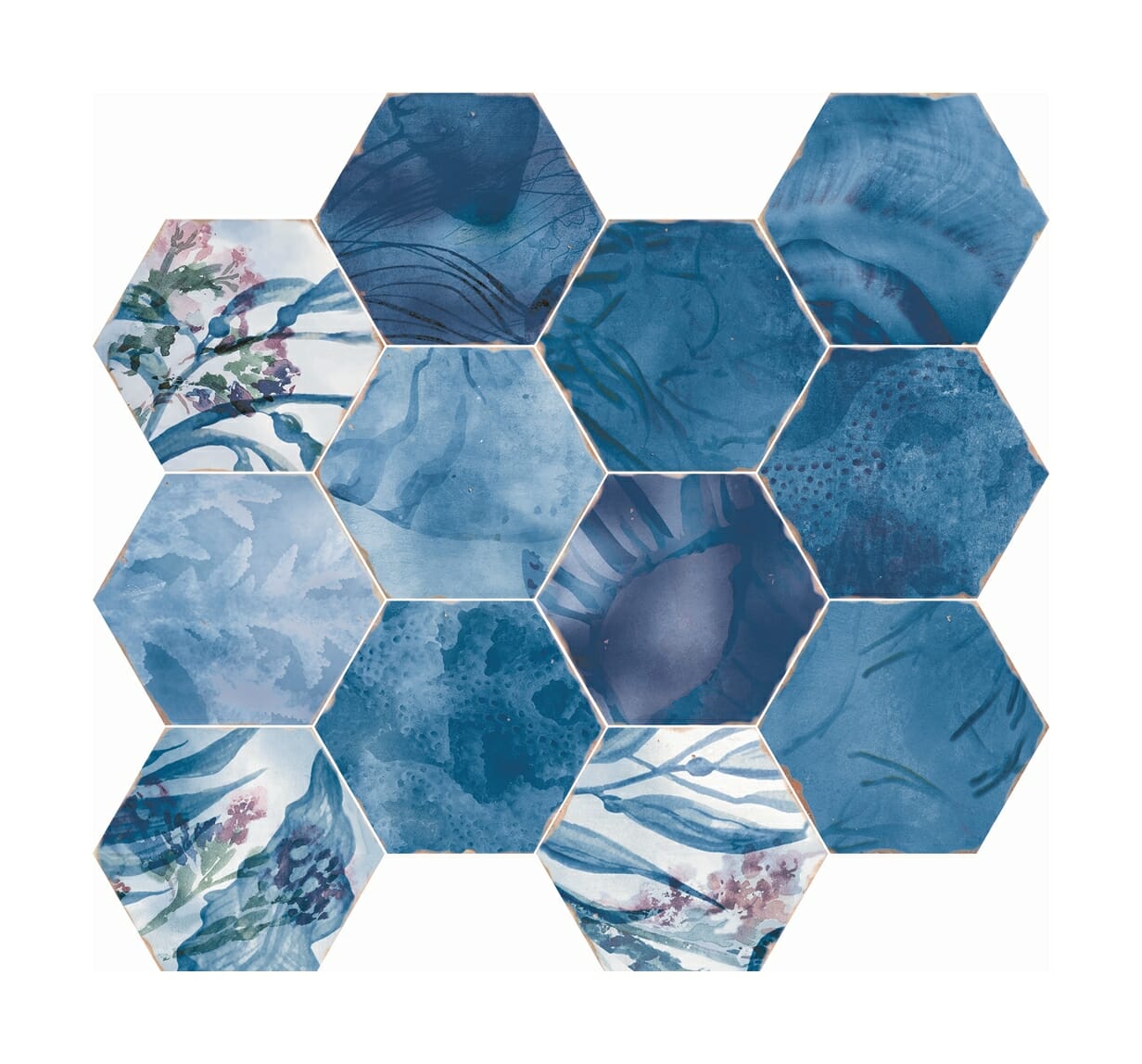 souk-touareg-blue-matt-hexagon-patterned-tile