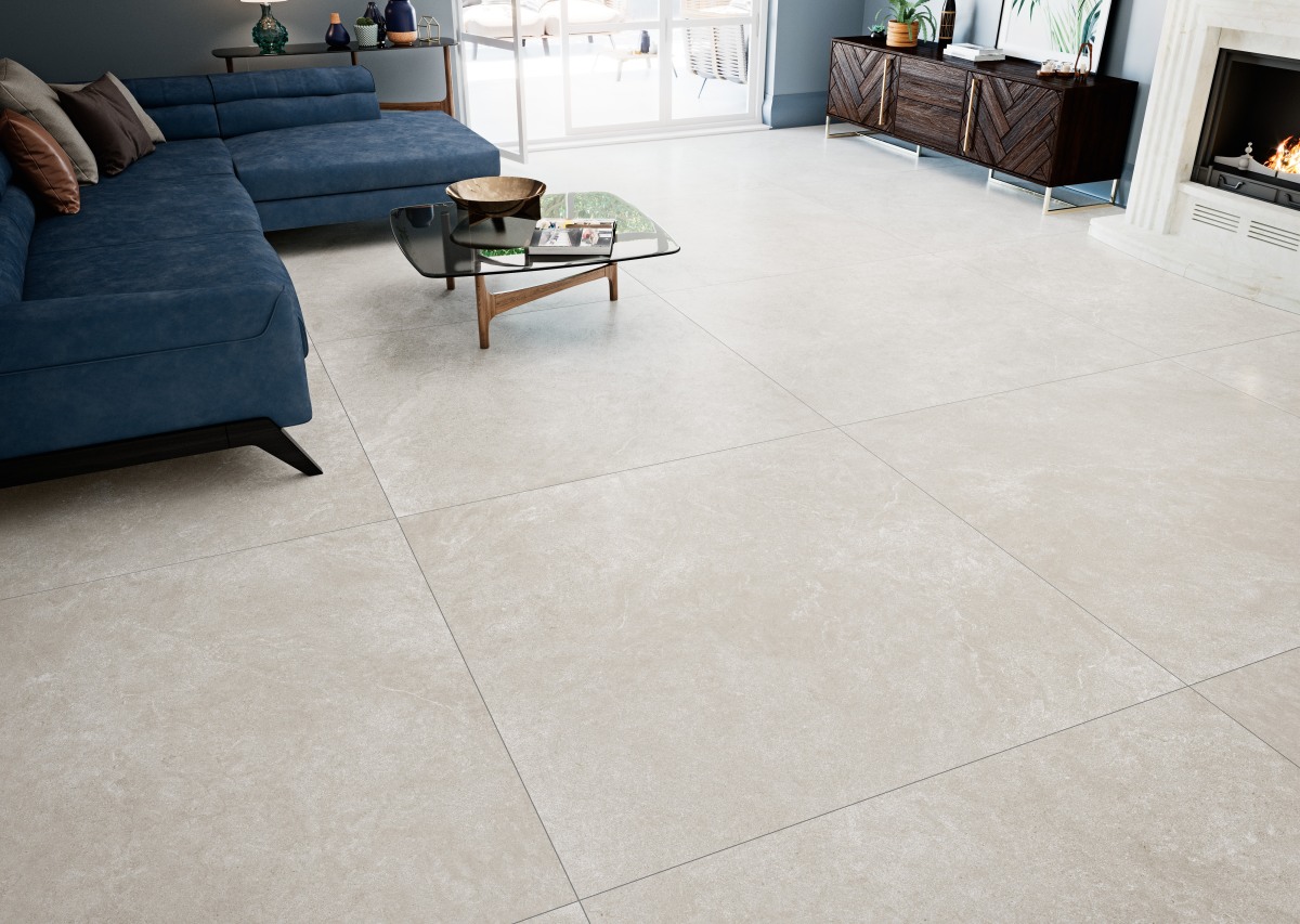 Arles Blanco Coverlam large format tiles